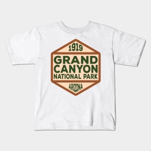 Grand Canyon National Park badge Kids T-Shirt